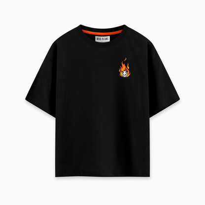 OVERSIZE BLACK DEVILS FRIEND TEES